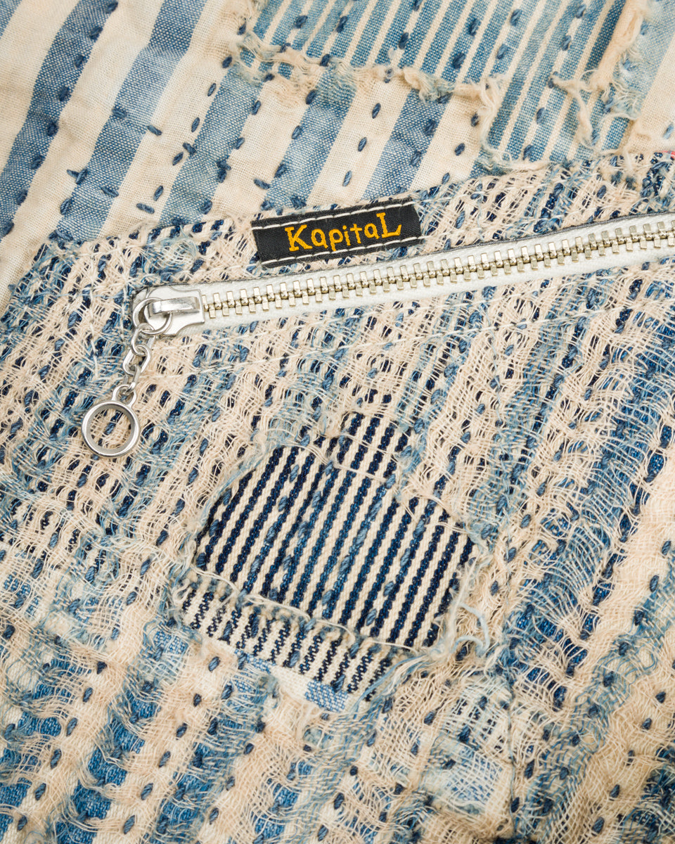 Kapital LIBERTY-BORO ZIP UP Blouson - Hickoree - Standard & Strange