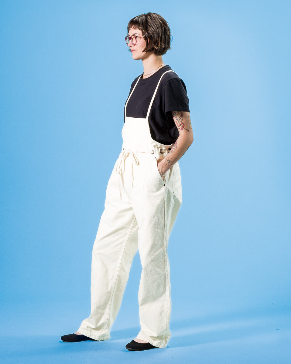 Kapital Light Canvas WELDER Overall - Ecru - Standard & Strange