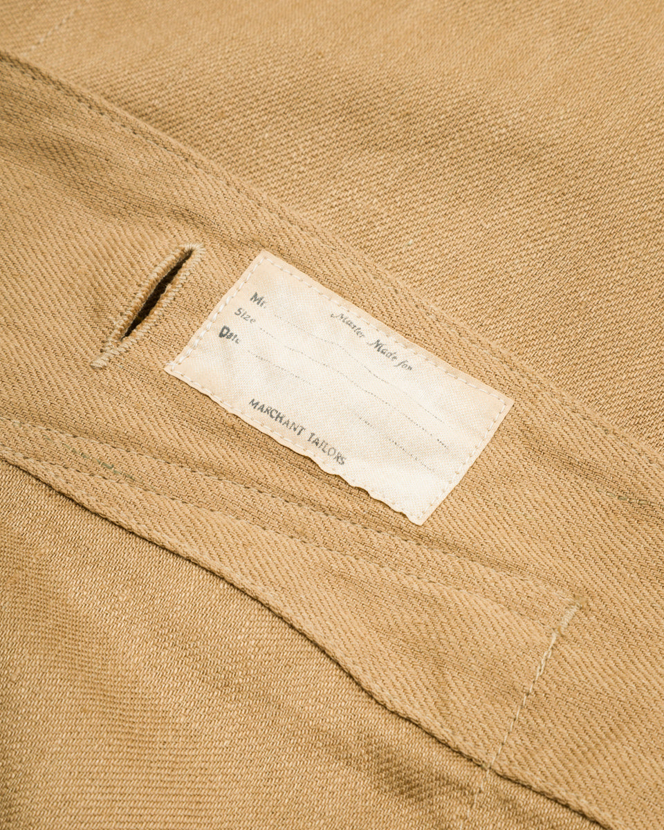 Kapital Linen Chino Cloth x Gabardine RINGOMAN Coverall - Beige - Standard & Strange