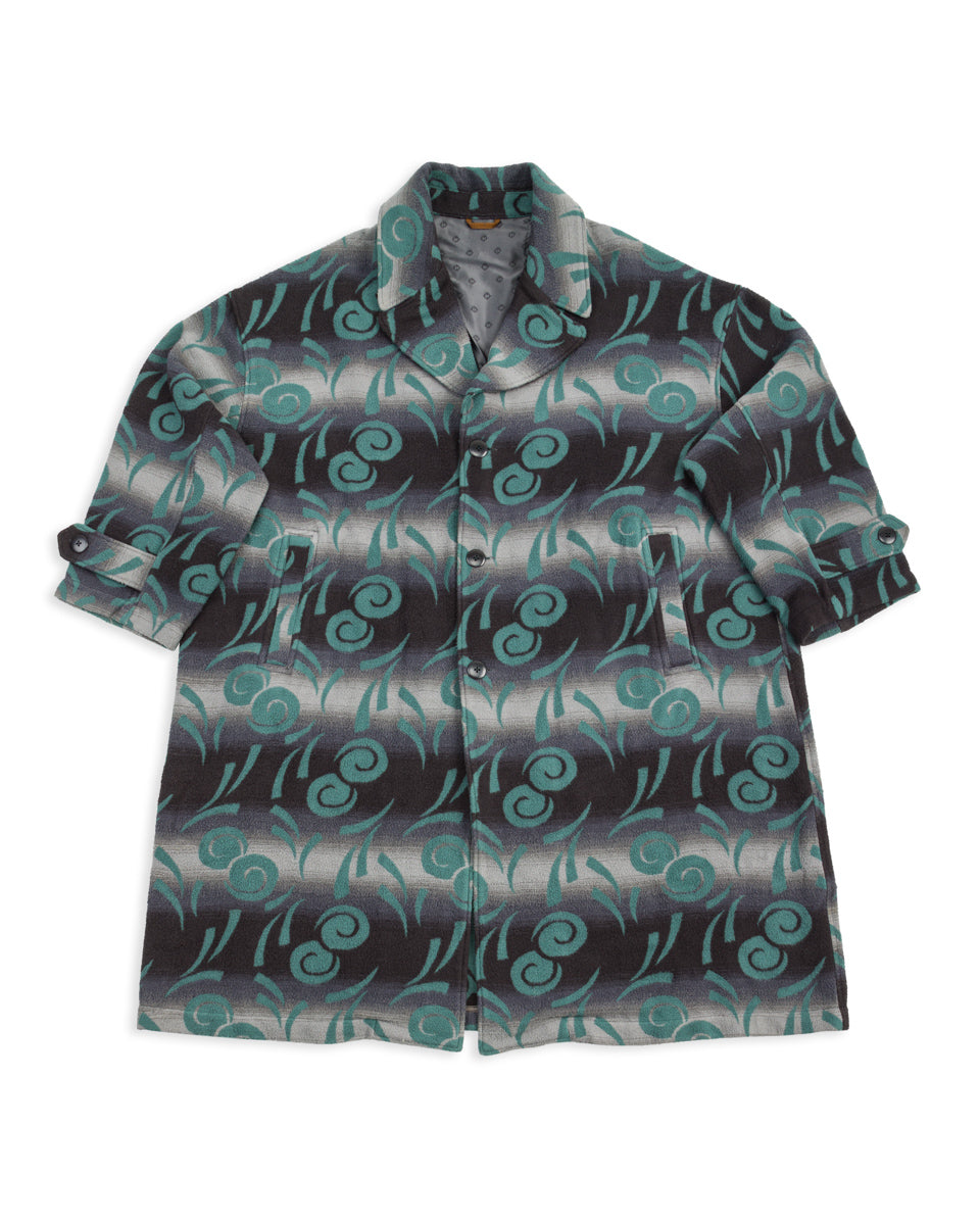 Kapital Napping Cotton PUEBLO VOLTEX CAVALIER Coat - Gray - Standard & Strange