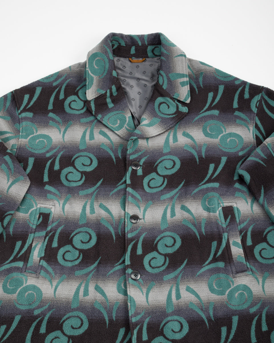 Kapital Napping Cotton PUEBLO VOLTEX CAVALIER Coat - Gray - Standard & Strange