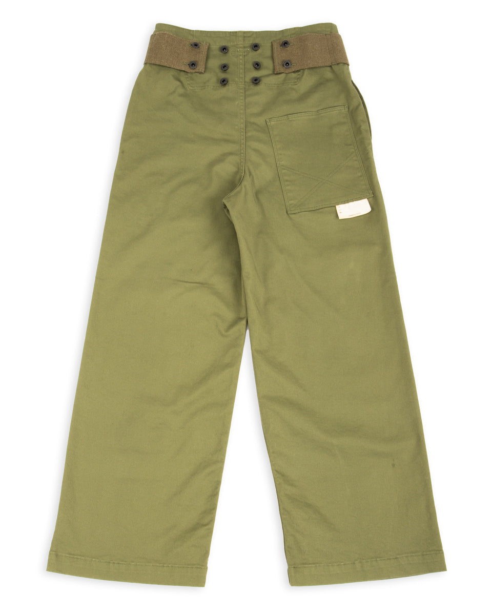 Stretch Chino TWIGGY 7-Stars Suspender Pants - Khaki