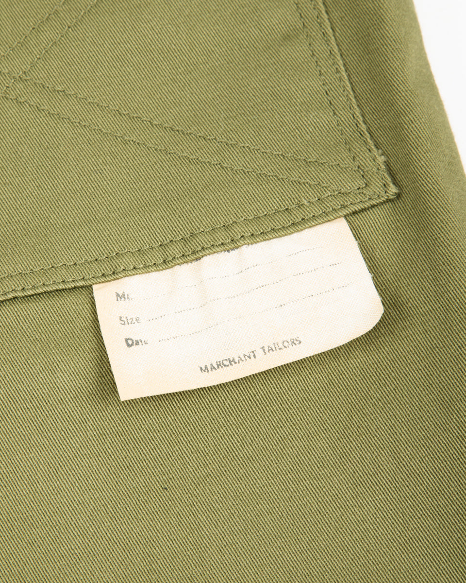 Stretch Chino TWIGGY 7-Stars Suspender Pants - Khaki