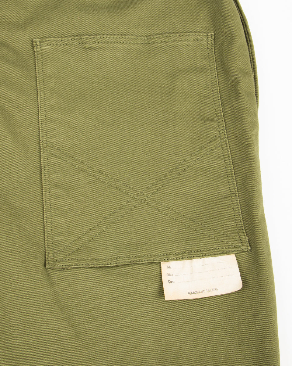 Stretch Chino TWIGGY 7-Stars Suspender Pants - Khaki
