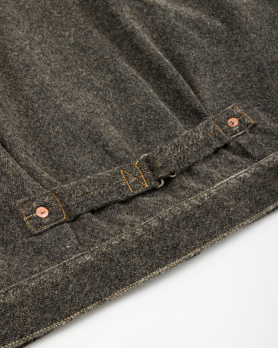 Kapital Twill Aging-Wool 1st Jacket - Charcoal - Standard & Strange