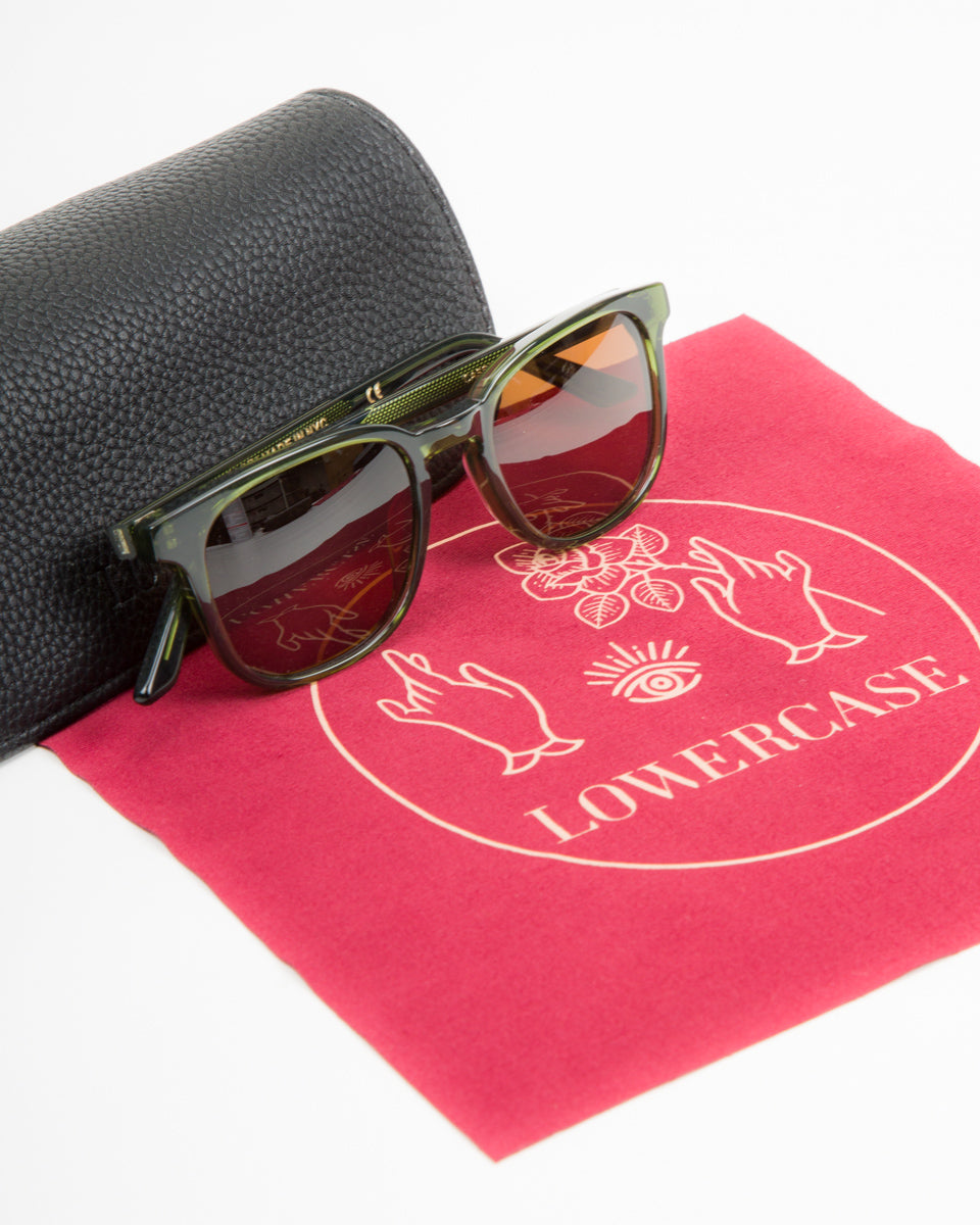 Lowercase Eyewear Cassady Sunglass - Sage - Standard & Strange