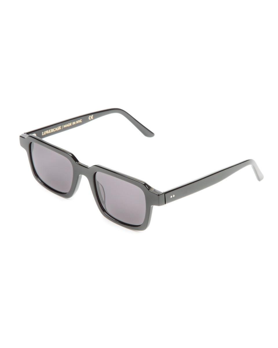 Lowercase Eyewear Hudson Sunglass - Black - Standard & Strange