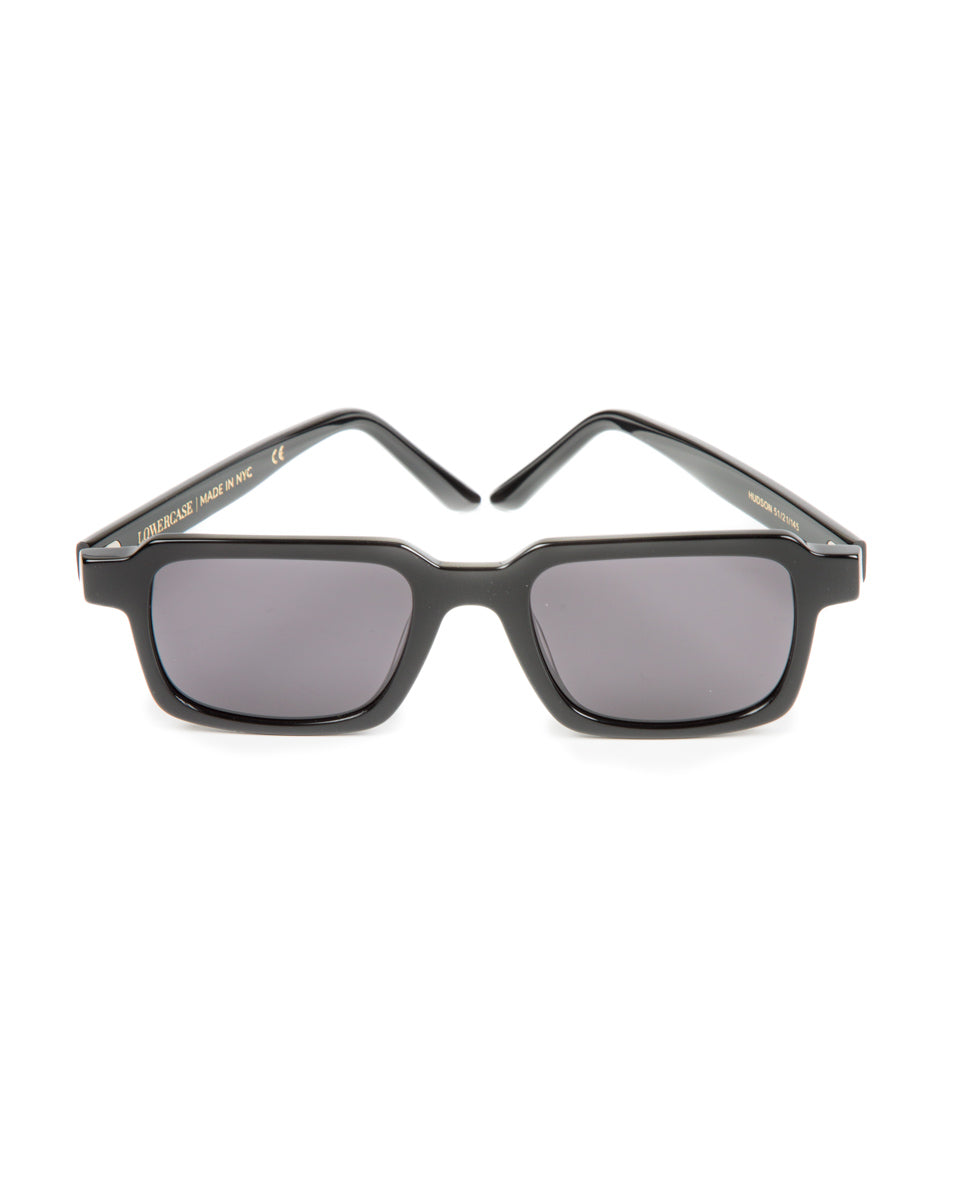 Lowercase Eyewear Hudson Sunglass - Black - Standard & Strange
