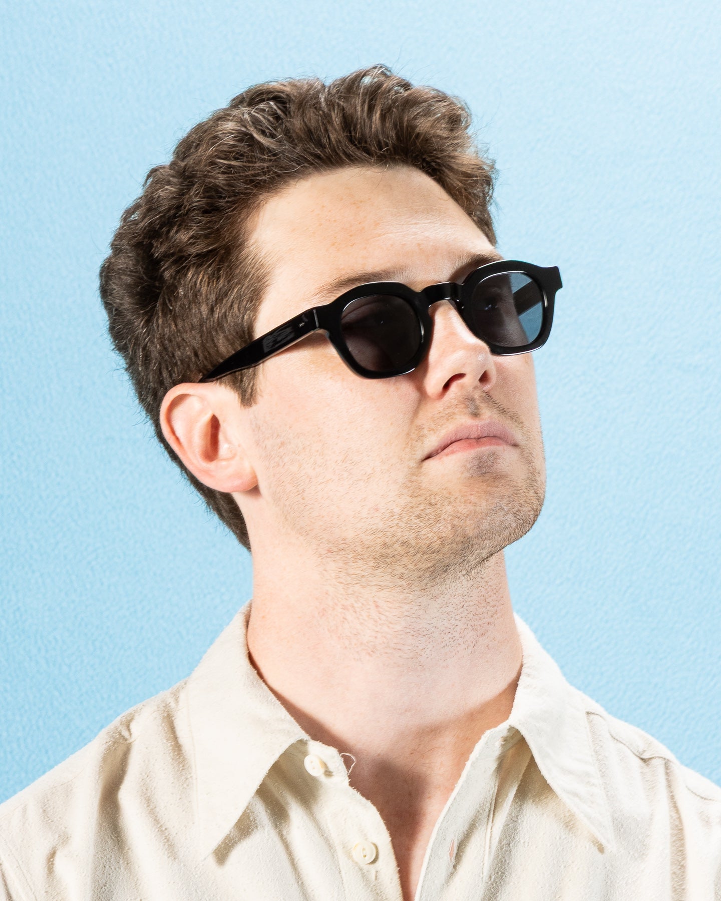 Lowercase Eyewear Lindon Sunglass - Black - Standard & Strange