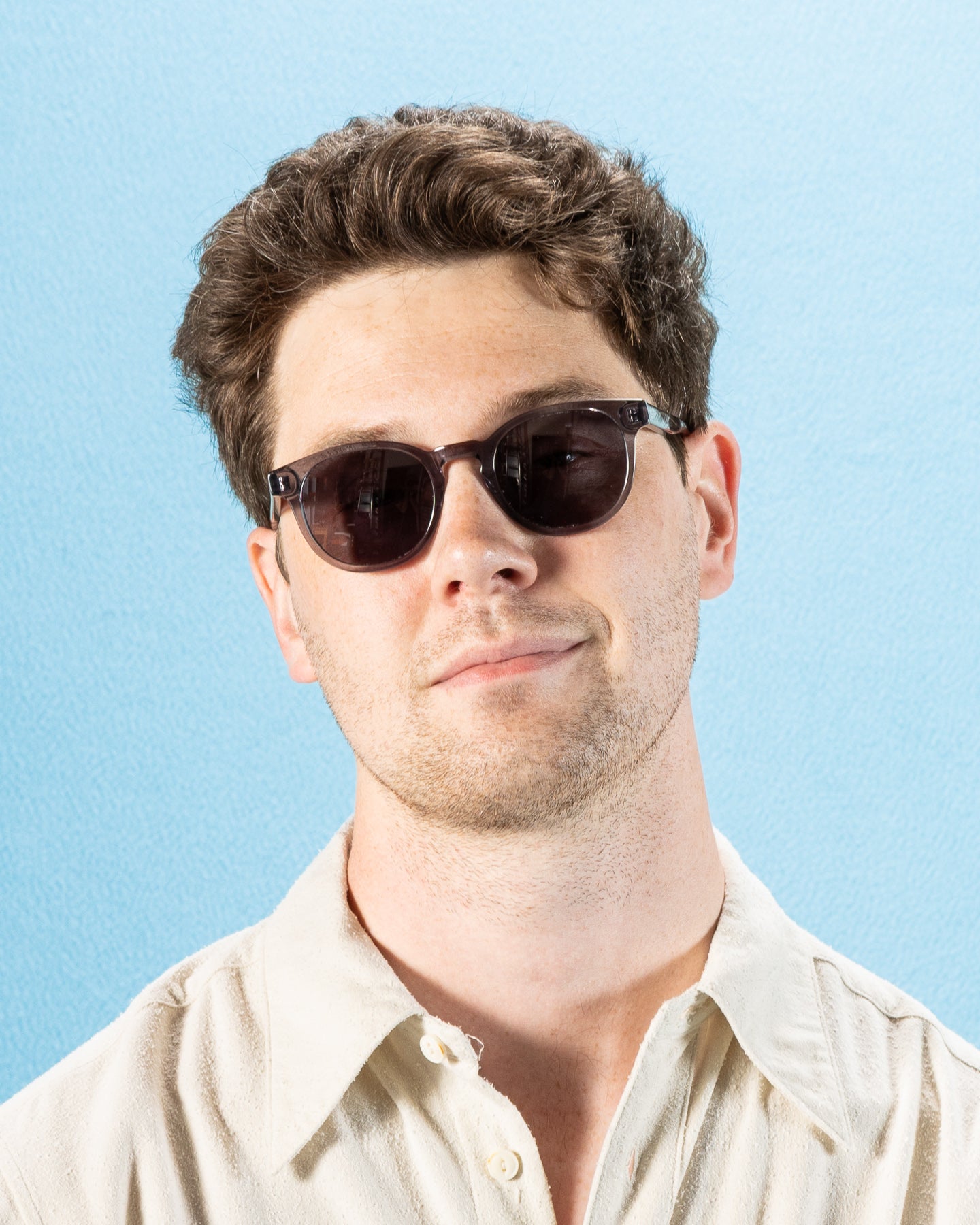 Lowercase Eyewear Marlton Sunglass - Smoke Grey - Standard & Strange