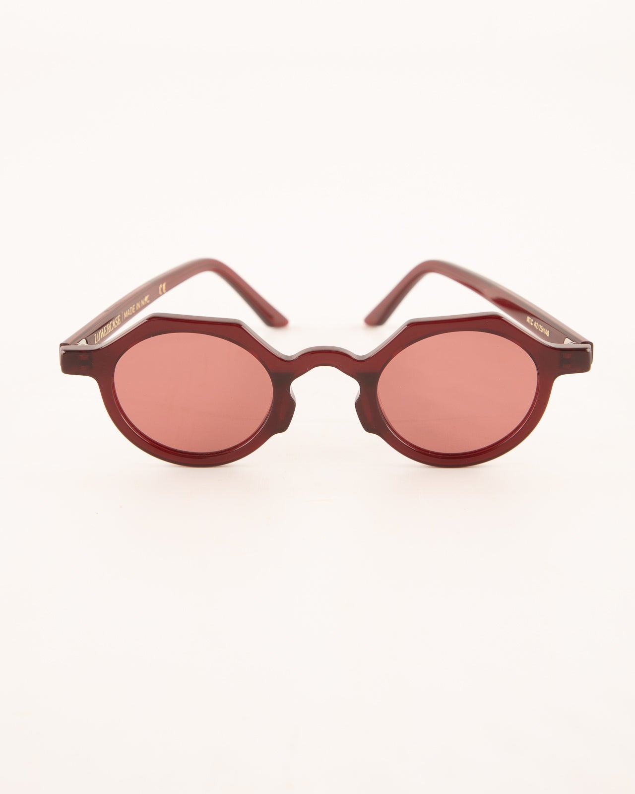 Lowercase Eyewear ATC Sunglass - Oxblood - Standard & Strange