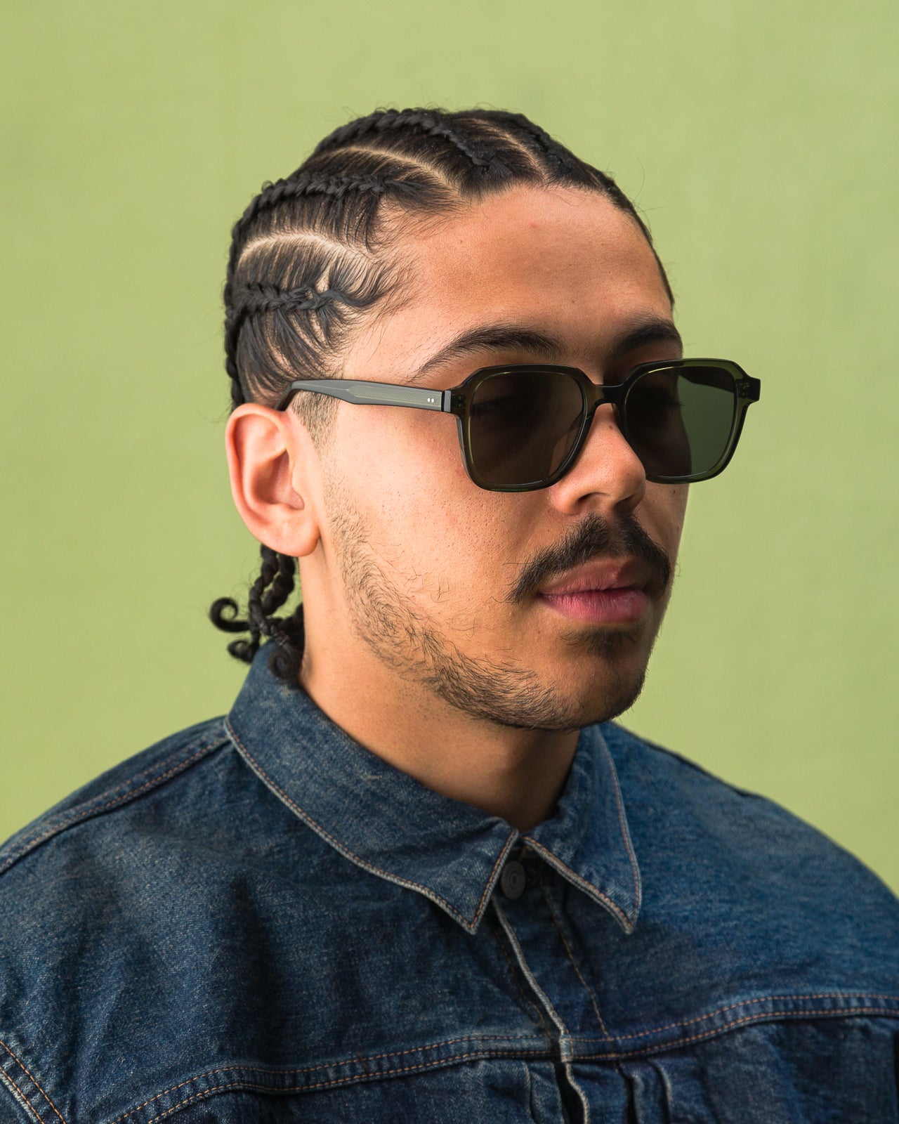 Lowercase Eyewear Ariel Sunglass - Sage - Standard & Strange