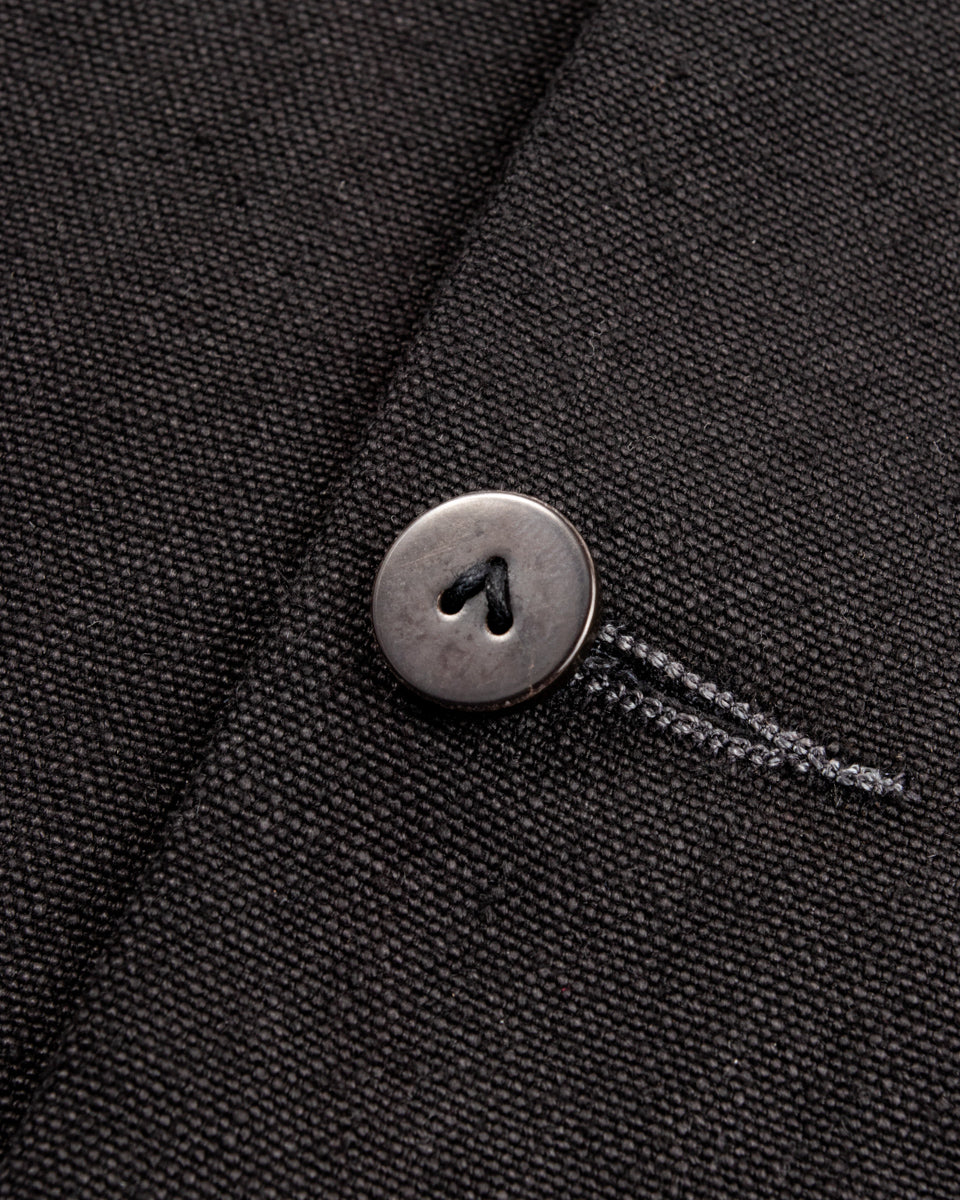 MATiAS Anacapa Blazer - Kurai Black Hemp Canvas - Standard & Strange
