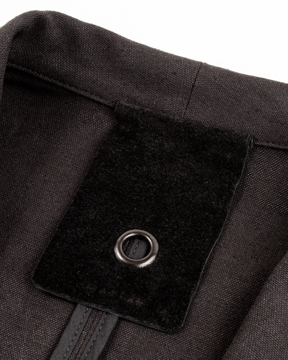 MATiAS Anacapa Blazer - Kurai Black Hemp Canvas - Standard & Strange