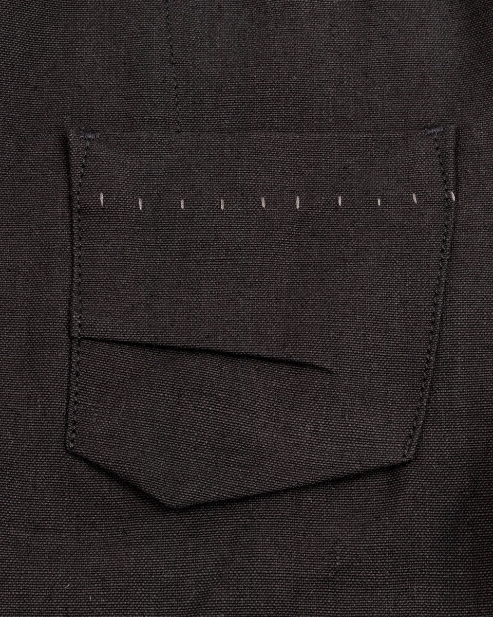 MATiAS Anacapa Blazer - Kurai Black Hemp Canvas - Standard & Strange