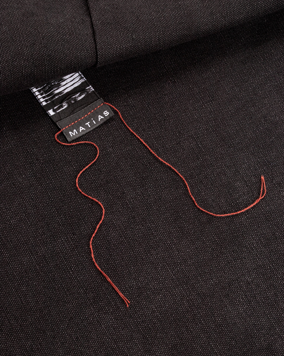 MATiAS Anacapa Blazer - Kurai Black Hemp Canvas - Standard & Strange