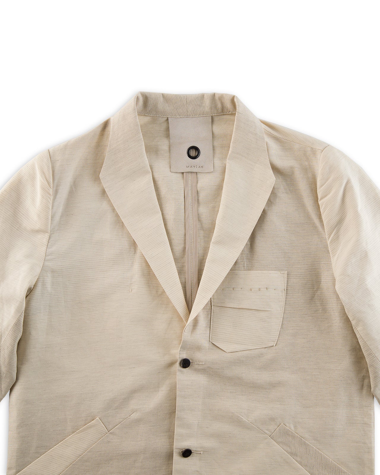 MATiAS Anacapa Blazer - Tamashi Cotton/Linen Ecru - Standard & Strange