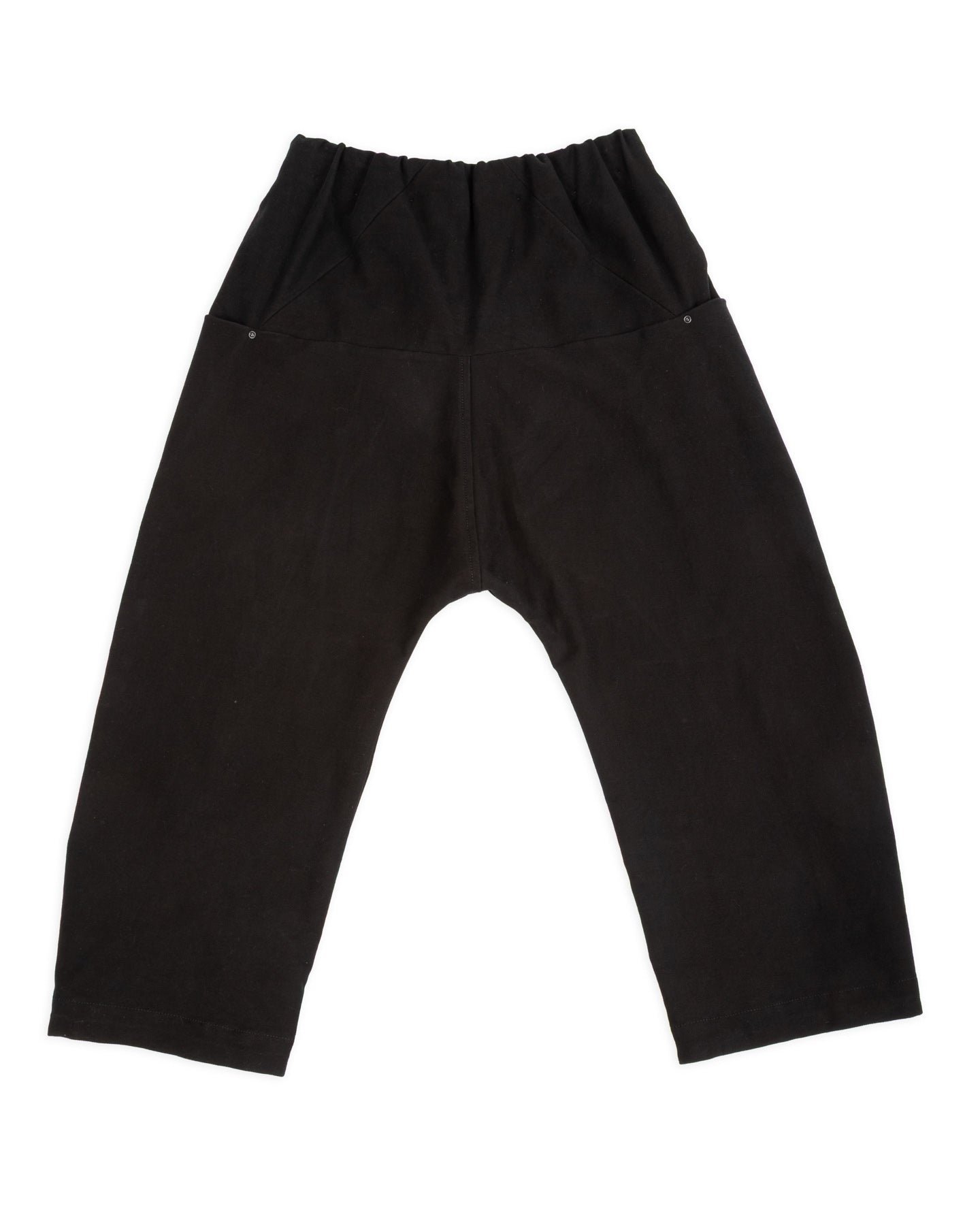 Bali Hi Pant - Ganja Black Cotton/Hemp