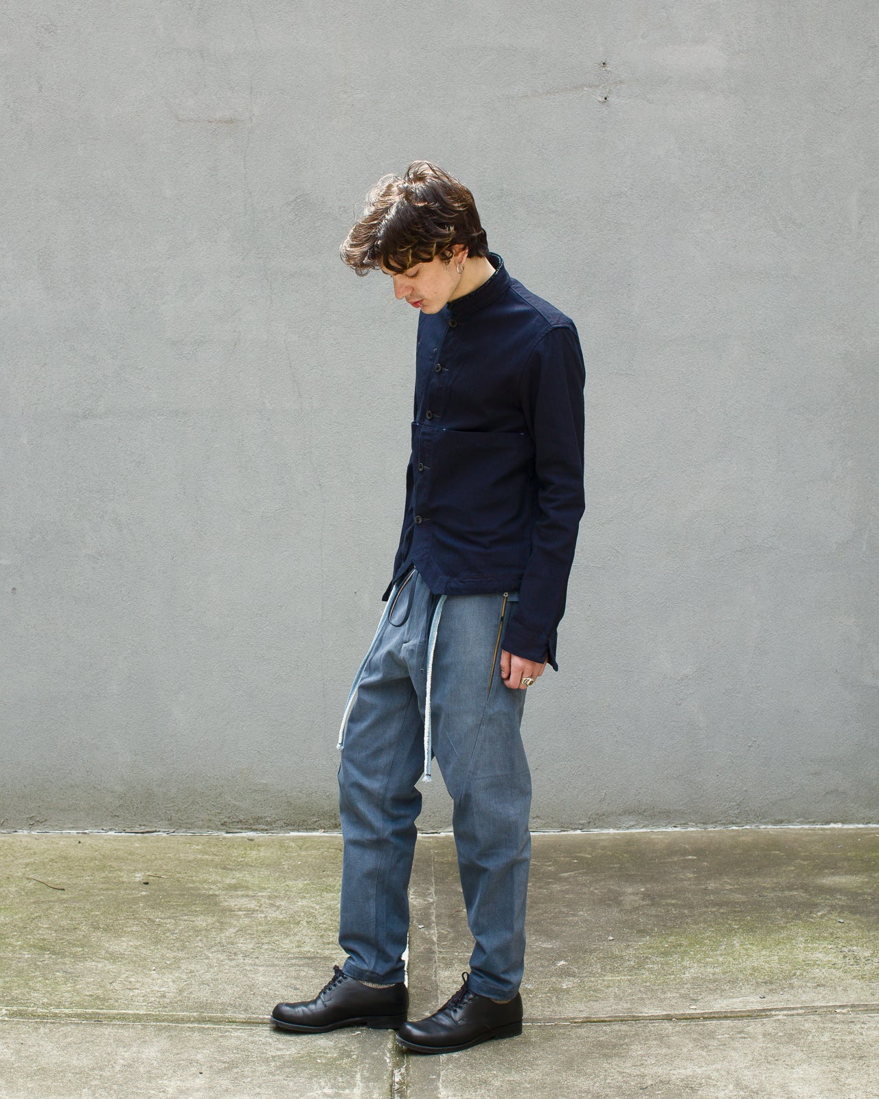 MATiAS Davalo Jacket - Italian Indigo HBT Sunday - Standard & Strange
