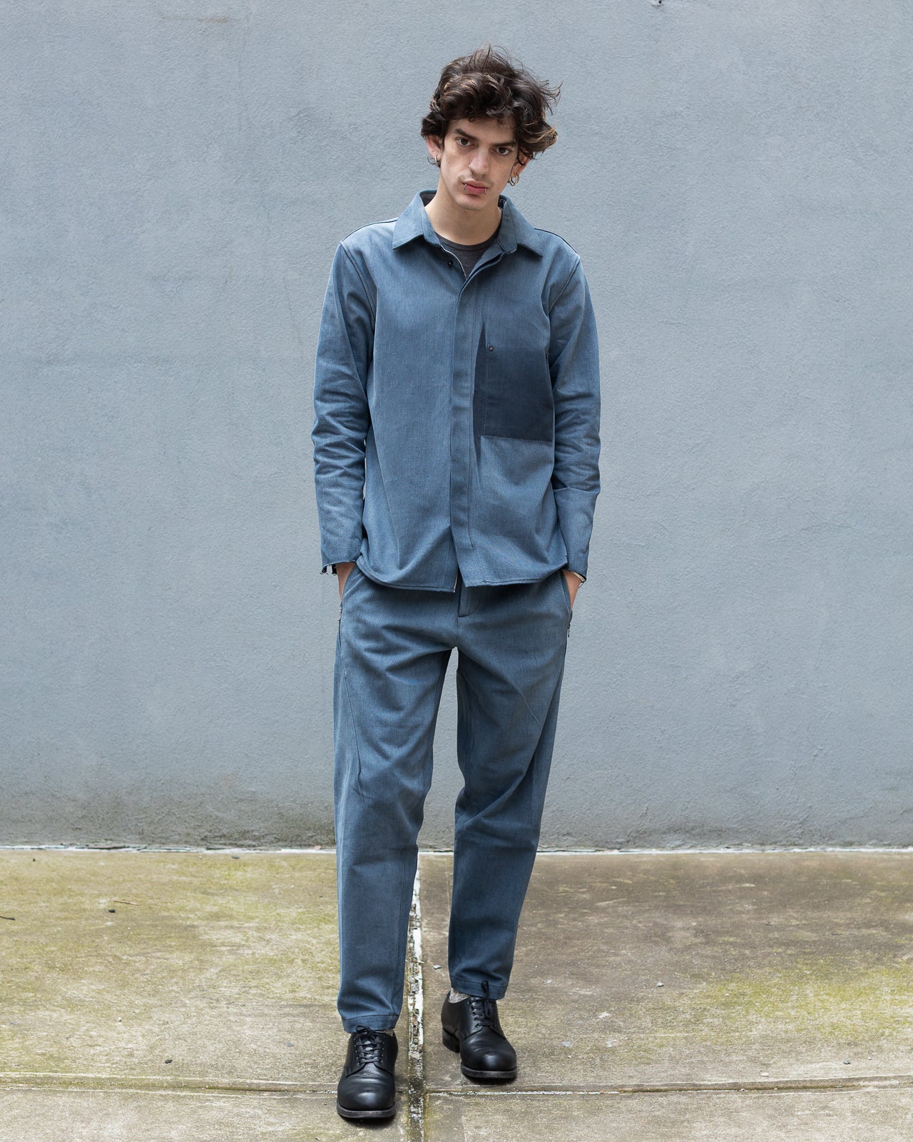 MATiAS Rincon Button Up - Italian Palmetto Bluey - Standard & Strange