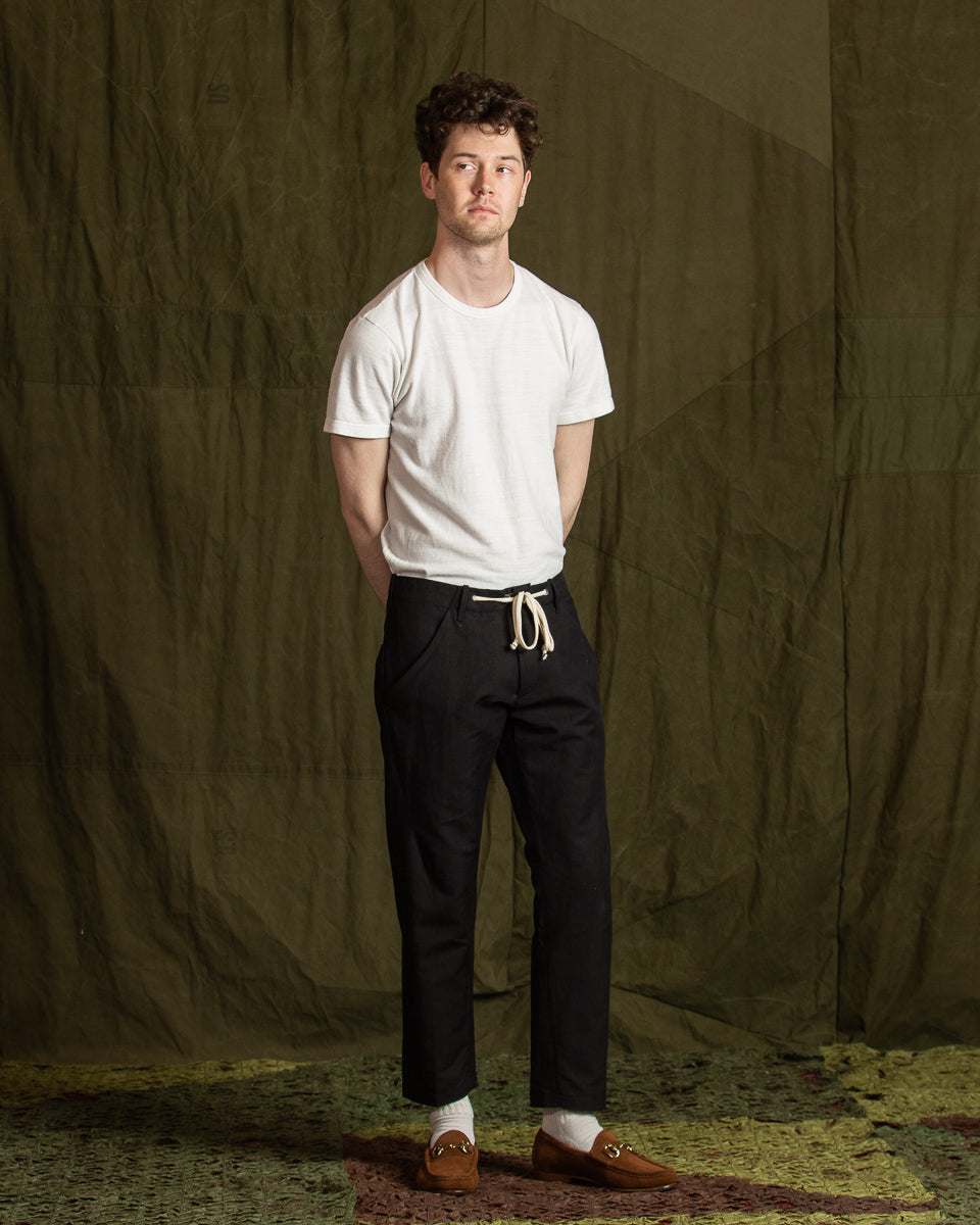 MATiAS Rivera II Pant - Marzo Black Linen/Hemp - Standard & Strange
