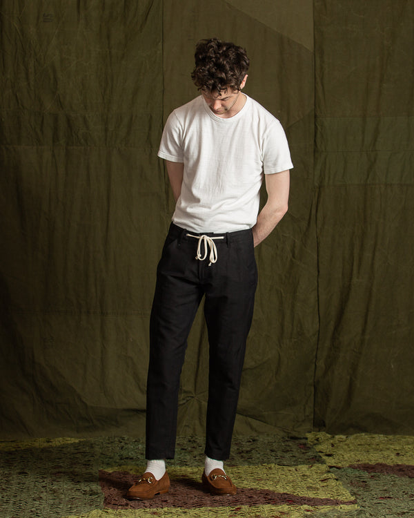 MATiAS Rivera II Pant - Marzo Black Linen/Hemp - Standard & Strange