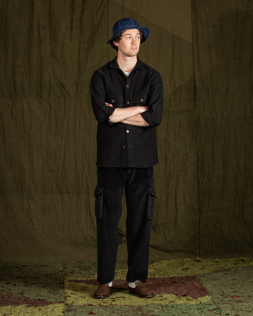 MATiAS Somonte XX Pant - Roi Black/Indigo Velvet - Standard & Strange