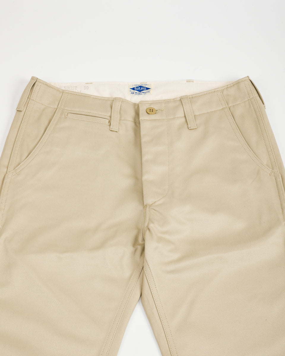 The Real McCoy's Blue Seal Chinos - Beige - Standard & Strange