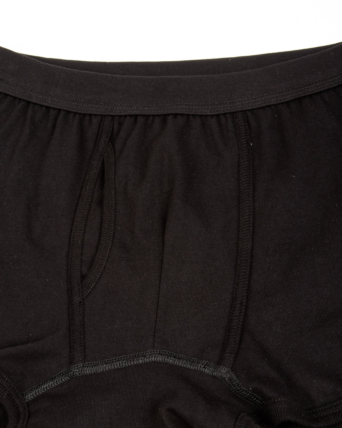 254 Loopwheeled Loopwheeled Boxer Brief - Deep Black