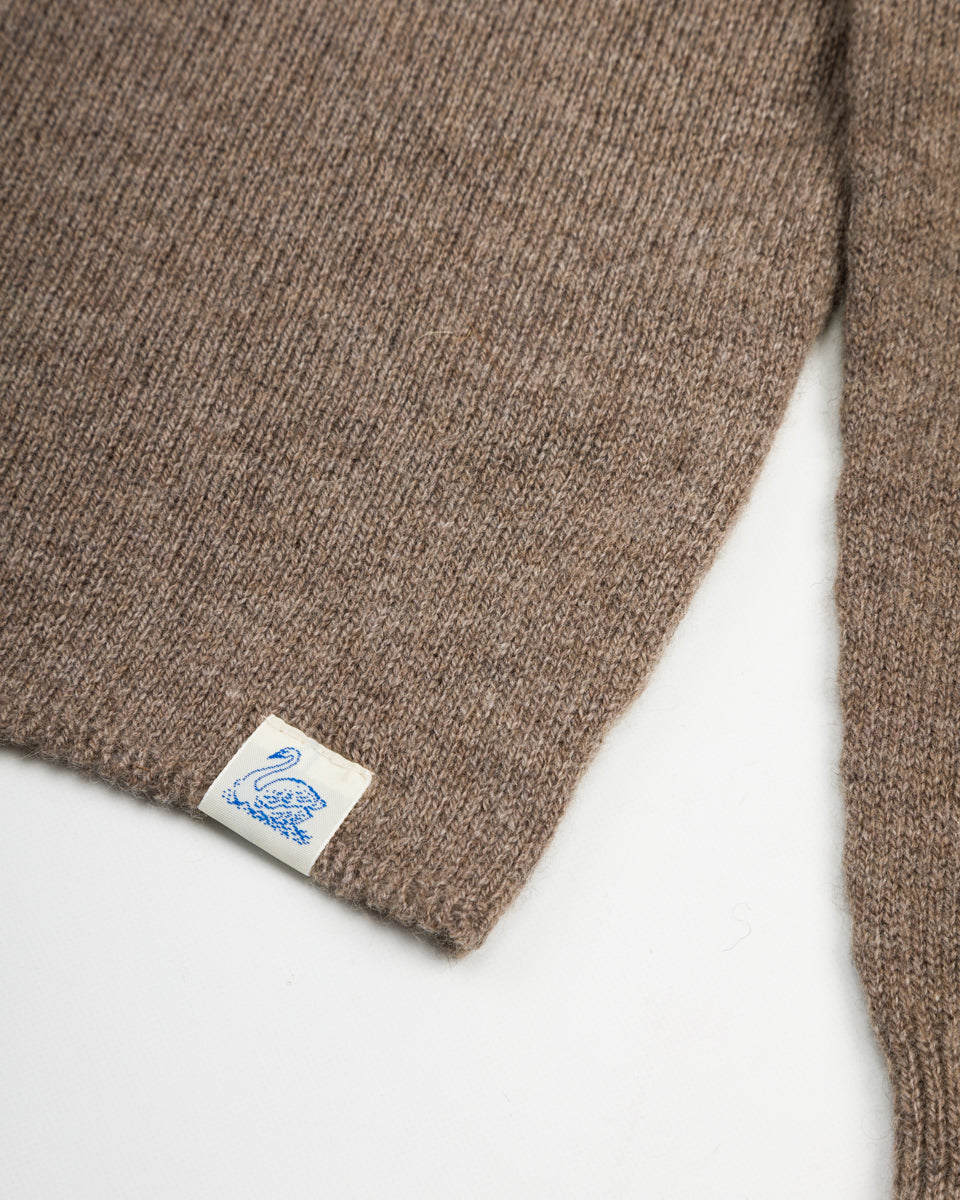 Merz b. Schwanen Women's Relaxed Crew Neck Pullover - Grain - Standard & Strange