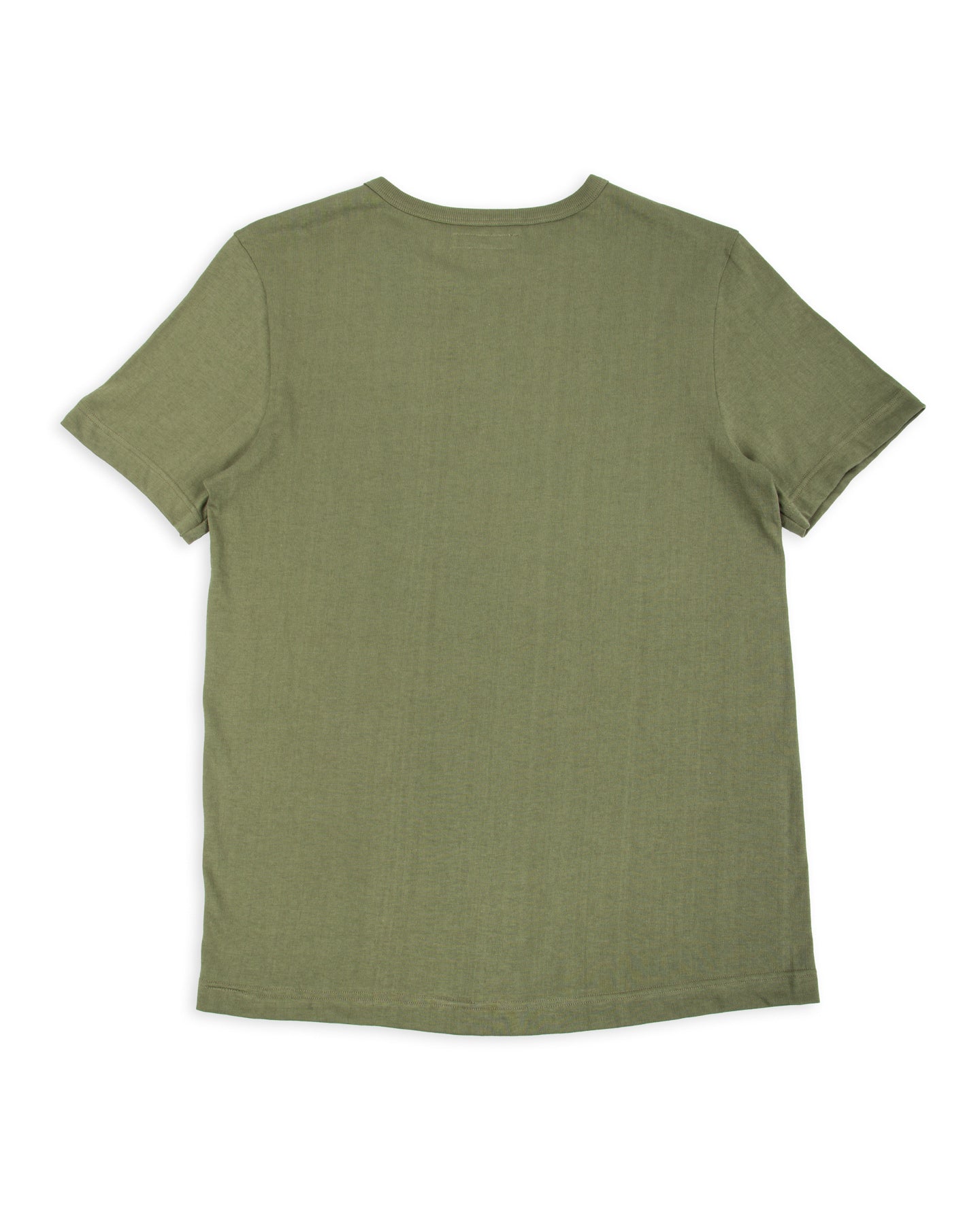 Merz b. Schwanen 1950s Lightweight Loopwheeled Tee - Army - Standard & Strange