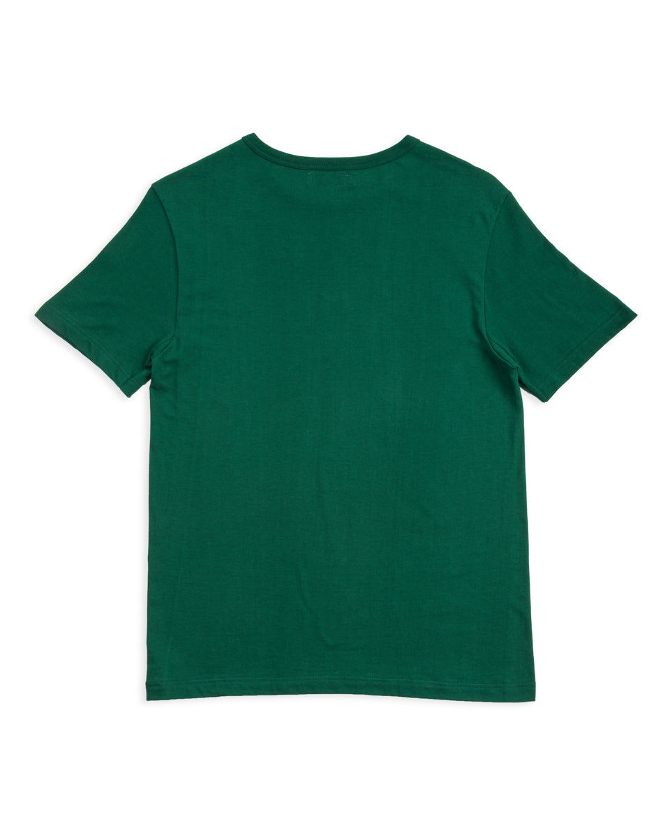 Merz b. Schwanen 1950s Lightweight Loopwheeled Tee - Classic Green - Standard & Strange