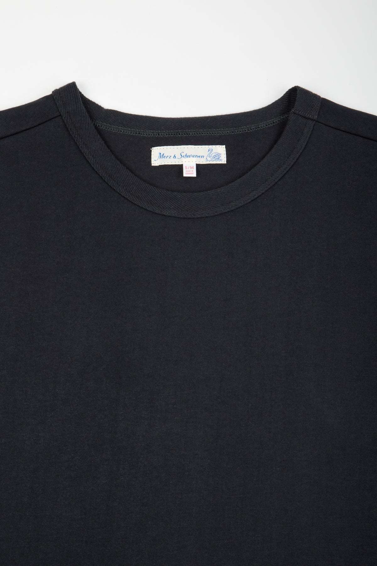 Merz b. Schwanen 214 Classic Fit Loopwheeled 7.2 oz tee - Charcoal - Standard & Strange