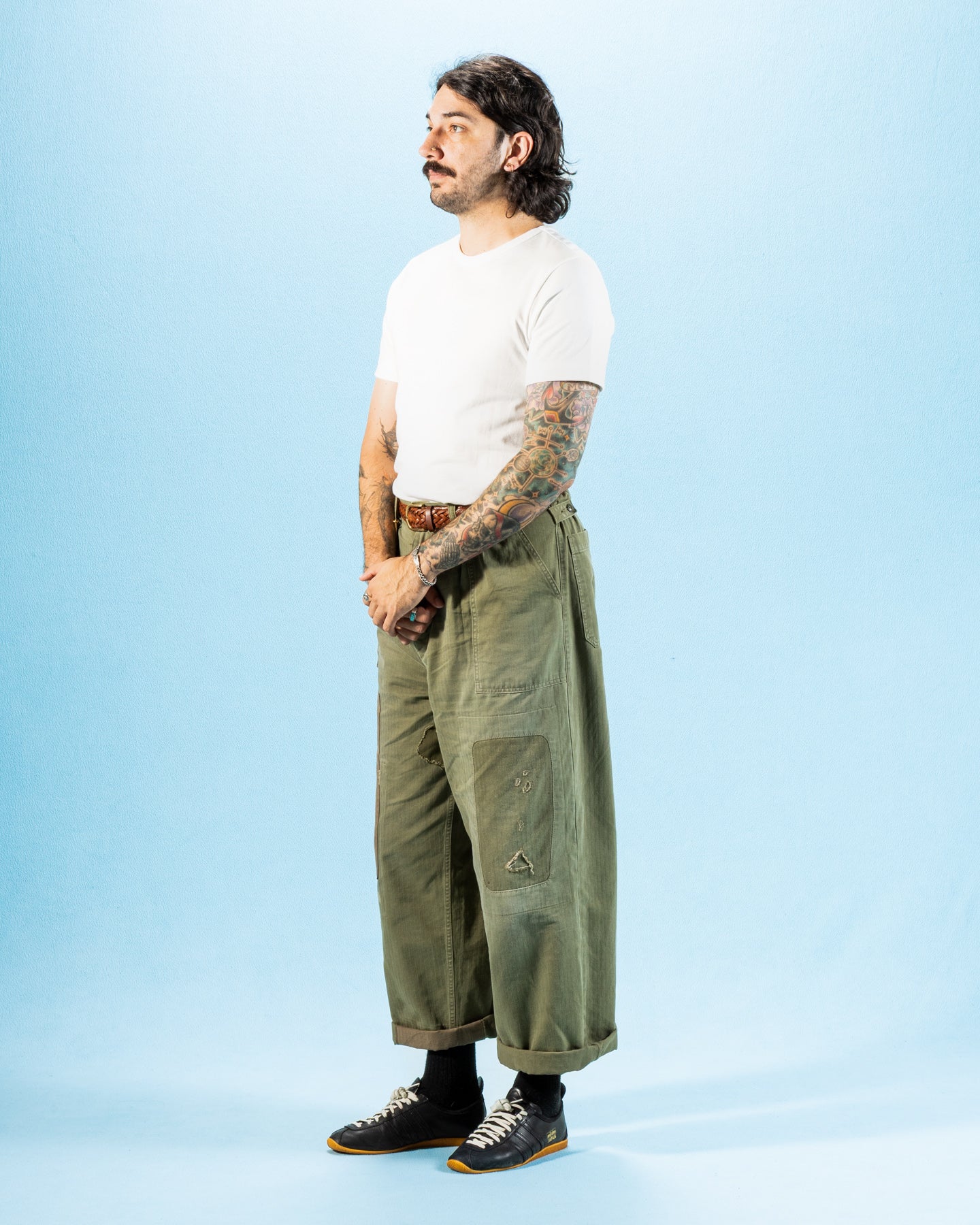 Merz b. Schwanen 215 Loopwheeled 7.2 oz Tee - White - Standard & Strange