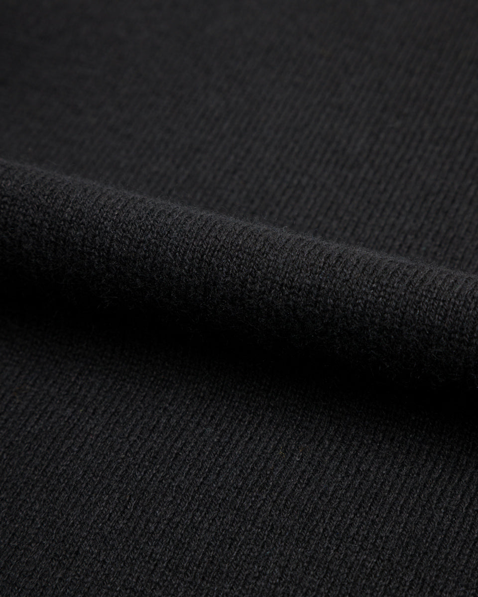 Merz b. Schwanen Women's Relaxed Hoodie - Black Merino/Silk/Cashmere - Standard & Strange