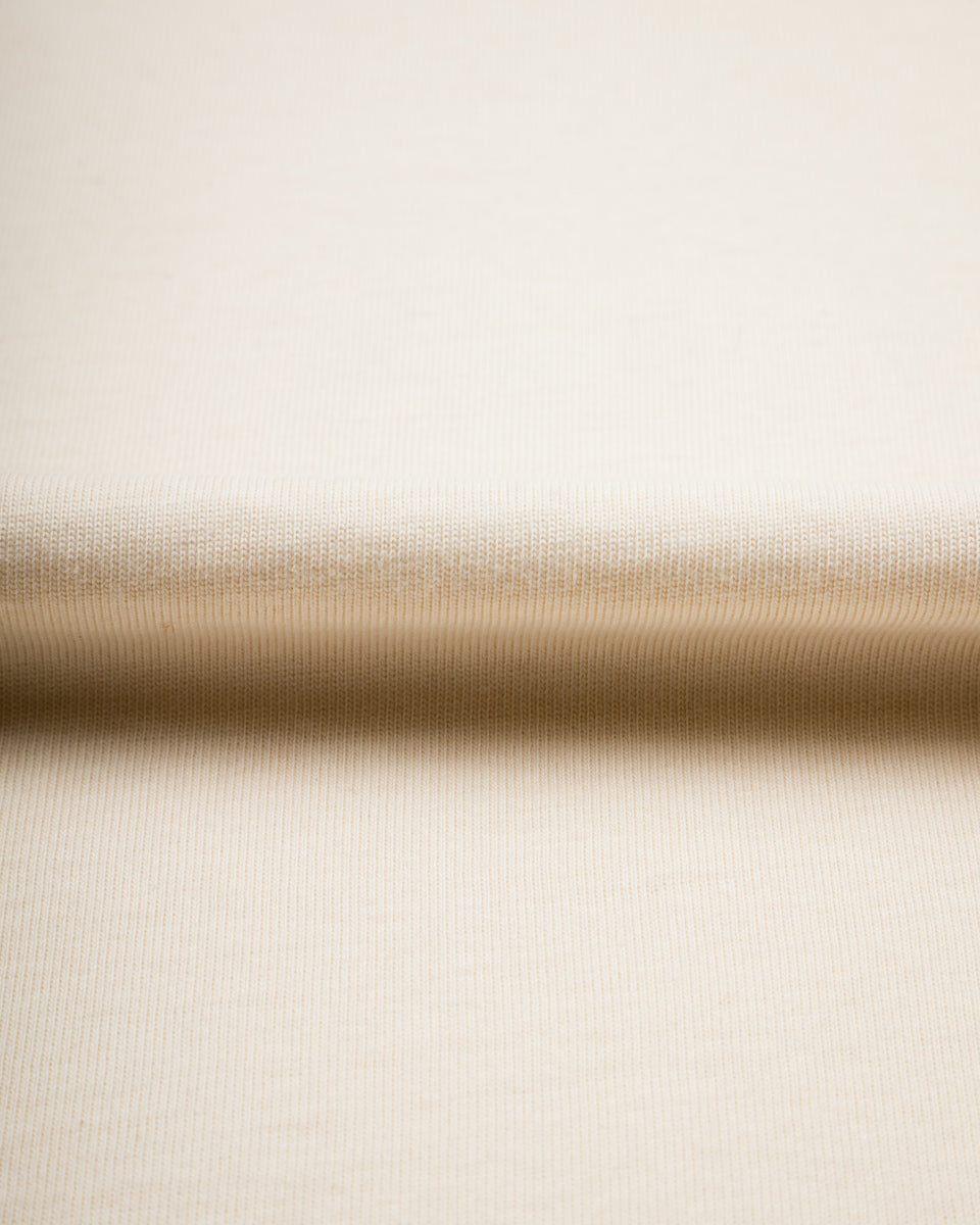 Merz b. Schwanen 2M15C Cropped Vintage Machine Jersey T-Shirt - Nature - Standard & Strange