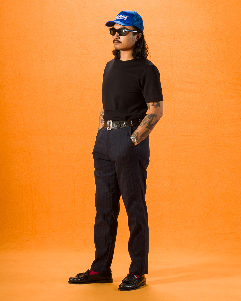 Merz b. Schwanen 6.8oz Sturdy Jersey T-Shirt - Deep Black - Standard & Strange