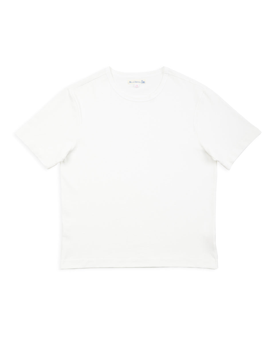 Merz b. Schwanen 6.8oz Sturdy Jersey T-Shirt - White - Standard & Strange