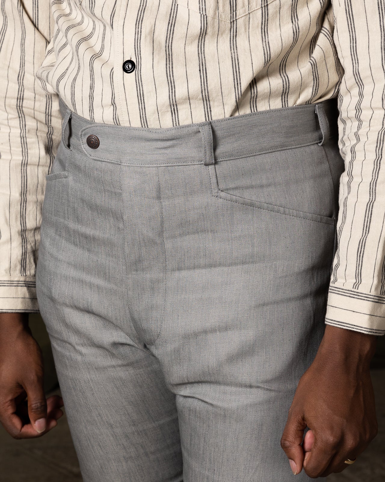 Mister Freedom "Nouvelle Vague" Slacks - Slate Grey - Standard & Strange