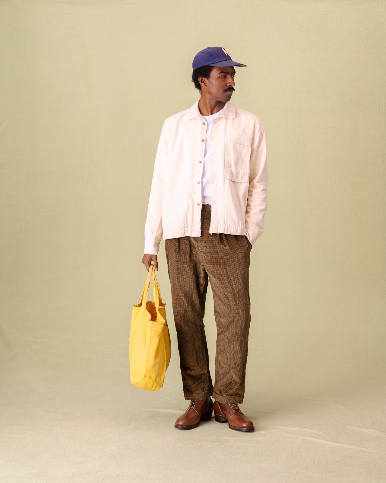 Monad London Layamon Pant - Deadstock Printed Cotton Velvet - Standard & Strange