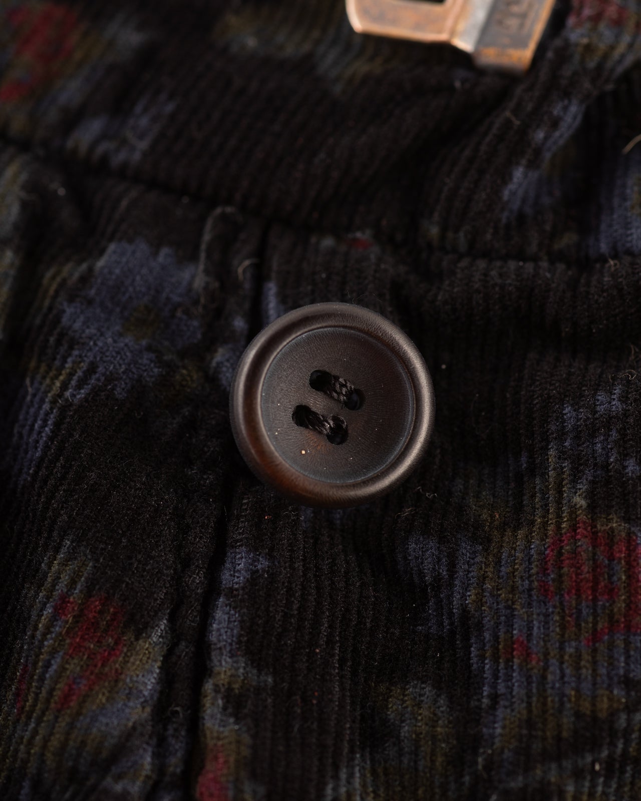 Monad London Wysman Pant - Overdyed Black Corduroy - Standard & Strange