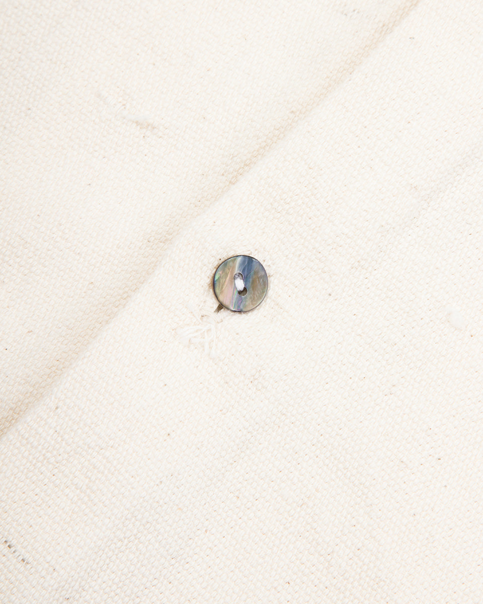 Monad London Gray Shirt - Natural Handwoven Nigerian Cotton - Standard & Strange