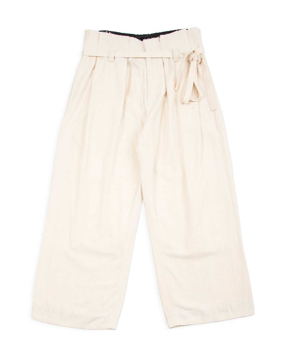 Monad London Udoma Pant - Natural Handwoven Nigerian Cotton - Standard & Strange