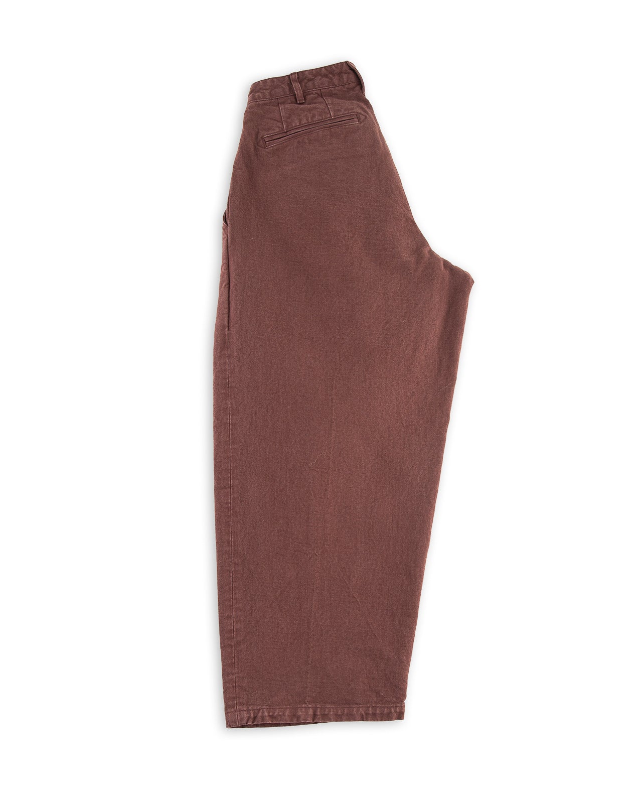 Monitaly Ekusy Pants - Cotton Twill Brown - Standard & Strange