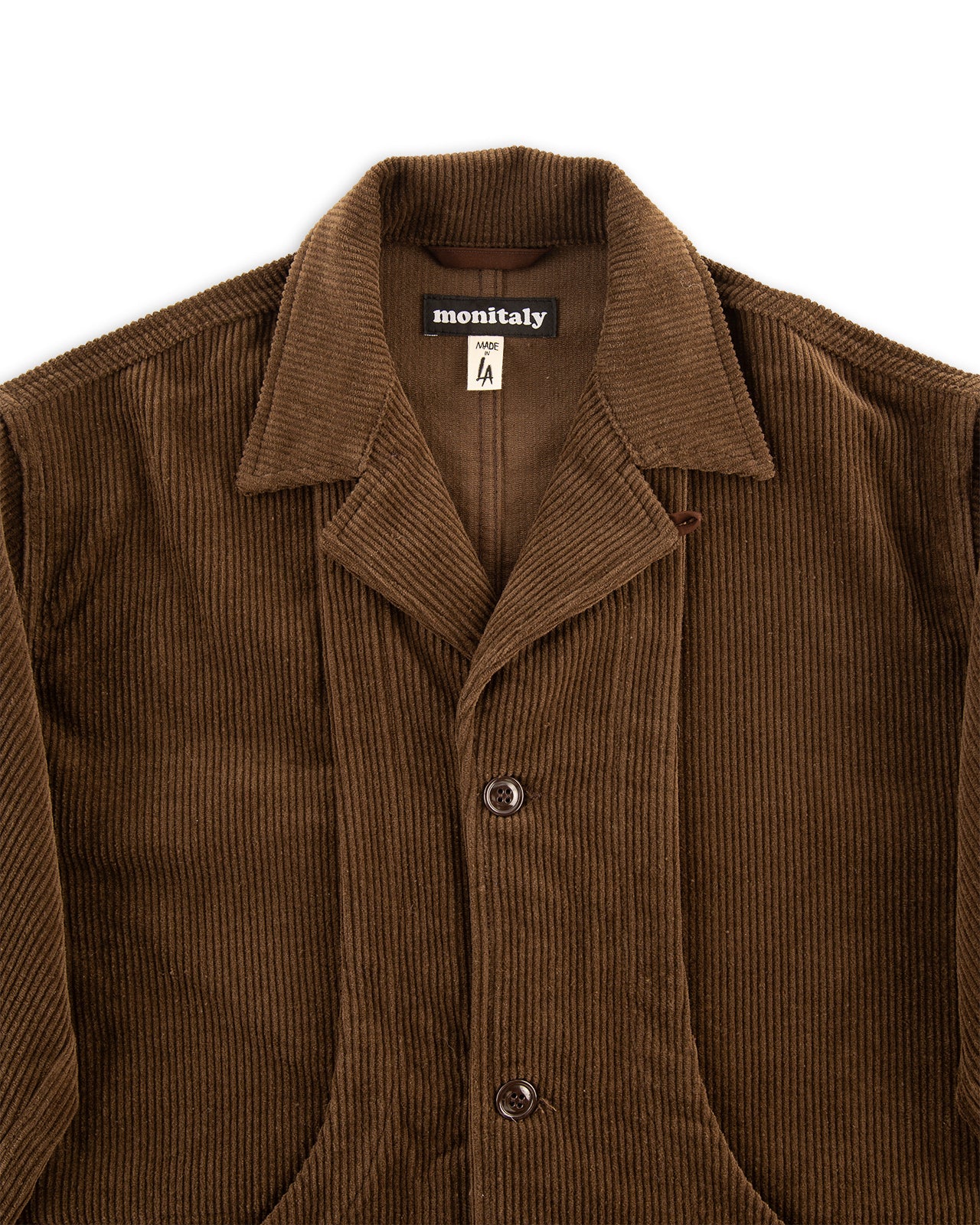 Monitaly Harvester Jacket - Brown 8-Wale Corduroy - Standard & Strange