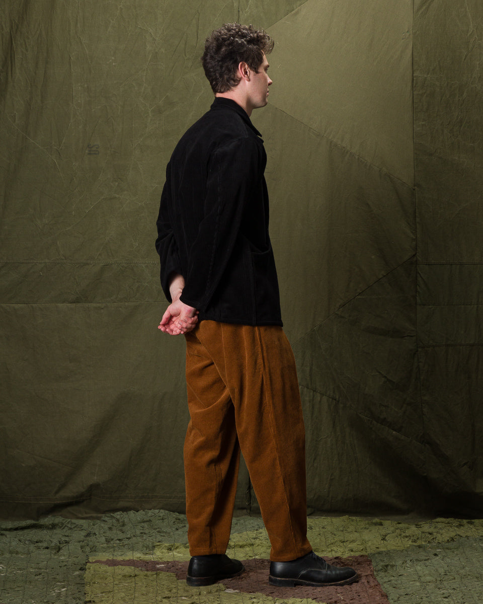 Monitaly Harvester Jacket - Black 8-Wale Corduroy - Standard & Strange
