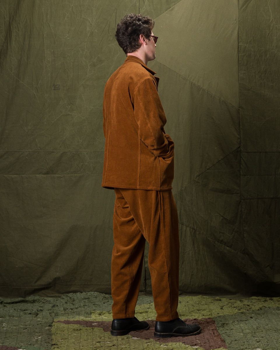 Monitaly Harvester Jacket - Chestnut 8-Wale Corduroy - Standard & Strange