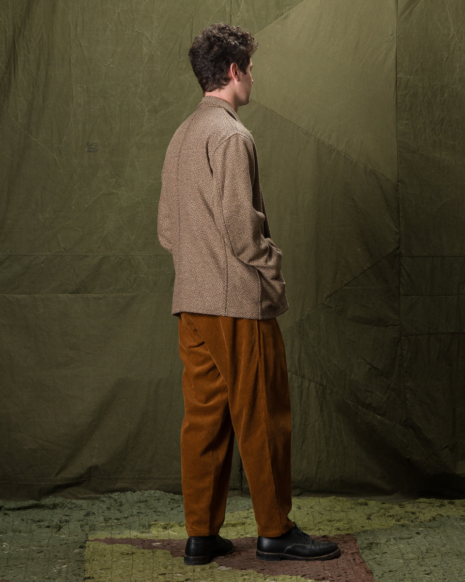 Monitaly Italian Jail Jacket - Giraffe Wool Flannel Vicente - Standard & Strange