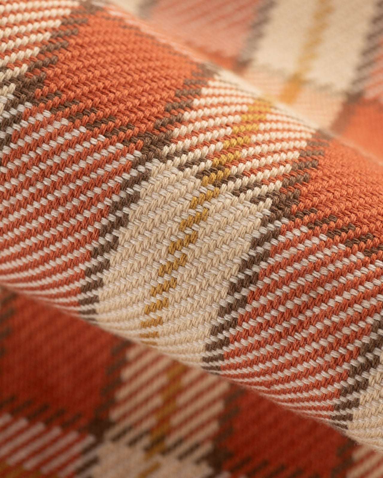 Monitaly Santa Monica Pullover - Brick Plaid Cotton Heavy Twill - Standard & Strange