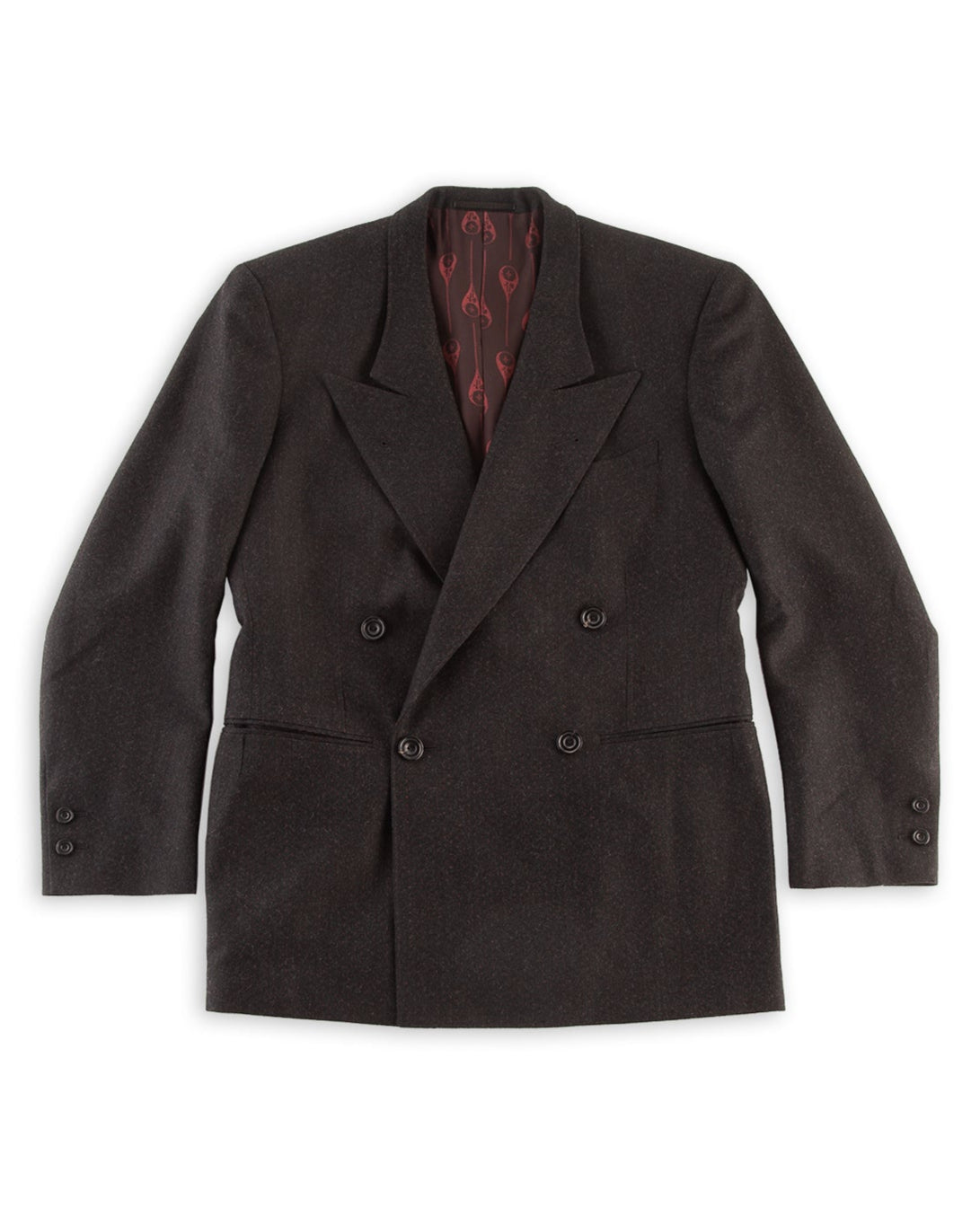 MotivMfg Concord Jacket - Red Rain Charcoal "Redpath" Flannel - Standard & Strange